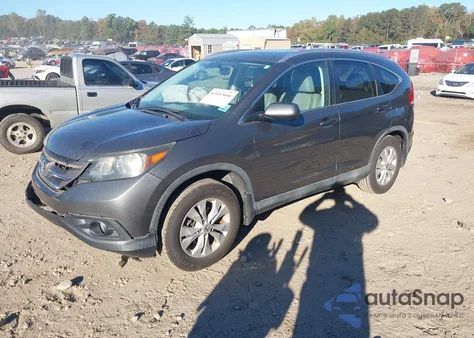 2014 Honda Cr-V Ex-L from USA, damaged, VIN 2HKRM4H71EH614943